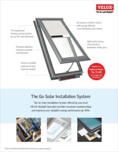 Velux Go Solar Skylight